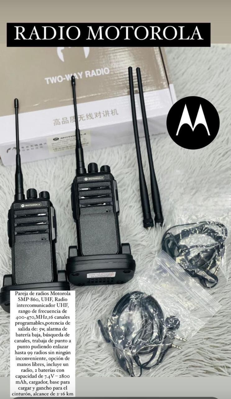 Radios Motorola smp 860